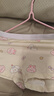 尼多熊女童內(nèi)褲兒童60s抗菌四角褲女寶寶平角內(nèi)褲中大童女孩短褲 曬單實(shí)拍圖