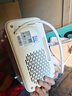 艾美特（AIRMATE）【強(qiáng)勁暖流】暖風(fēng)機(jī)/電熱取暖器/電暖器/電暖氣片家用/電熱風(fēng)扇 辦公室臺地兩用小型加熱風(fēng)機(jī) K121 曬單實(shí)拍圖