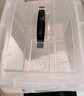 禧天龍塑料衣物收納箱玩具整理箱55L 透明 1個裝 帶輪 曬單實拍圖