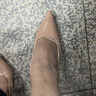 達芙妮紅底裸色高跟鞋女尖頭細跟黑色氣質(zhì)漆皮單鞋2025新款情人節送女友 裸色【同款小高跟】【8cm】 37 曬單實(shí)拍圖