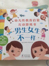 小紅花幼兒性教育啟蒙繪本男生女生不一樣3-6歲幼兒園大班中班故事書(shū)情緒管理自我保護意識培養啟蒙認知翻翻推拉益智紙板書(shū) 男生女生不一樣 曬單實(shí)拍圖
