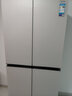 美的（Midea）首創(chuàng  )45cm超薄嵌入餐邊柜家用客廳冰箱左餐右廚大容量底部散熱十字四開(kāi)門(mén)國家補貼BCD-427WUSGPZM 曬單實(shí)拍圖