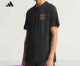 adidas曼聯(lián)足球休閑文化短袖T恤男裝阿迪達斯官方   黑色   XL 曬單實(shí)拍圖