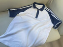 護(hù)子鳥北京四中高中生校服 學(xué)院風(fēng)小學(xué)生夏季校服套裝中學(xué)生高中生班服 白色短袖單T 3XL (175) 120-135斤 曬單實(shí)拍圖
