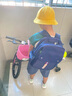 途銳達超輕兒童自行車(chē)3-6-8歲女孩男孩腳踏車(chē)小孩學(xué)生單車(chē)18寸蜂鳥(niǎo)粉 曬單實(shí)拍圖