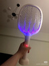 德雷博（DEREMBO ）電蚊拍滅蚊燈兩用鋰電池充電式紫光誘蚊基孔肯雅熱滅蚊神器P01 曬單實拍圖