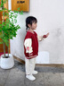 巴帝巴帝秋季新款嬰幼兒女童棒球服美式復古外套潮流時(shí)尚百搭甜點(diǎn)小熊110 曬單實(shí)拍圖
