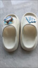 巴布豆童鞋男童拖鞋夏季新款軟底一字拖涼鞋寶寶鞋兒童鞋子女 乳白色 26 （170）適合腳長(cháng)16.0cm 曬單實(shí)拍圖