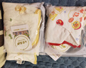 貝樂(lè )咿新生兒衣服半背衣純棉a類(lèi)0-3個(gè)月嬰兒和尚服上衣秋冬季厚款初生兒 大吉大利-5789+蘋(píng)果熊-5805 52 【適合新生兒或待產(chǎn)】 曬單實(shí)拍圖