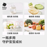 babycare奶瓶清洗劑奶嘴清潔嬰兒餐具果蔬清潔劑谷物酵素清洗液 450g/瓶 曬單實拍圖