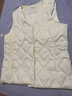 雪中飛經(jīng)典新款輕盈保暖圓領(lǐng)羽絨馬甲女士輕薄羽絨服減齡保暖時(shí)尚顯瘦 X-蜜合|7780 XL /175/96A 曬單實(shí)拍圖