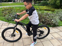 喜德盛（xds）兒童自行車小王子變速車7速青少年學(xué)生通勤運(yùn)動(dòng)單車 黑銀 曬單實(shí)拍圖