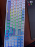 VGN V98Pro V3 三?？椭苹I盤 Gasket結(jié)構(gòu) 全鍵熱插拔 RGB輕音辦公電競游戲低延遲 極地狐軸 海鹽 曬單實拍圖