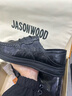 JASONWOOD輕奢高端皮鞋男士真皮商務(wù)正裝軟底男鞋休閑英倫風(fēng)結婚新郎鞋子男 黑色 【品牌男鞋】 45 【皮鞋碼】 曬單實(shí)拍圖
