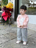 G.DUCKKIDS兒童裝女童褲子秋季小花衛褲韓版休閑褲寶寶春秋裝運動(dòng)長(cháng)褲洋氣潮 熱售灰色 120 身高110-120cm年齡6-7歲 曬單實(shí)拍圖