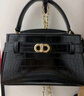 CHARLES&KEITH鱷魚(yú)紋凱莉包手提包斜挎包女包生日禮物CK2-50270880-1 曬單實(shí)拍圖