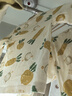 童泰（TONGTAI）嬰兒套裝春秋季純棉寶寶衣服兒童家居服內(nèi)衣上衣高腰褲子黃色90cm 曬單實拍圖