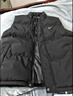 斷碼羽絨馬甲男秋冬款青少年加厚大碼保暖外穿時(shí)尚背心加絨外套 黑色908 2XL （130-150斤左右） 曬單實(shí)拍圖