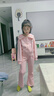 迪士尼女童春秋套裝秋季女孩外套兒童褲子運動休閑套裝2025新款 藍130 曬單實拍圖