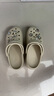 卡駱馳（crocs）經(jīng)典云朵Clog女沙灘洞洞鞋涼拖鞋206750 骨白  36  曬單實拍圖