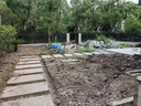 庭院戶(hù)外石英磚地磚地鋪石水云沙院子幕墻磚室外水天一色通體pc磚 水云沙 深灰 SYS22 150*150小樣，順豐 曬單實(shí)拍圖