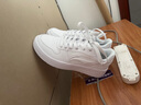 李寧（LI-NING）運動(dòng)休閑鞋男鞋板鞋啟辰春秋季新款經(jīng)典百搭士獨家款增高小白鞋子 標準白 42 (265mm) 曬單實(shí)拍圖