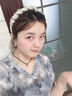 兩世歡發(fā)箍女2025新款高端頭飾帶齒防滑洗臉頭箍高級感水鉆發(fā)夾輕奢發(fā)飾 黑色 曬單實(shí)拍圖
