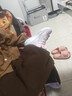 貴人鳥男女童運動鞋夜光輕跑鞋春秋季新款旋轉(zhuǎn)紐扣鞋中大童休閑兒童鞋子 22076粉色 33碼 曬單實拍圖