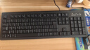 雙飛燕（A4TECH）WKM-1000 鍵鼠套裝有線 辦公臺式電腦筆記本外接鍵盤鼠標(biāo)套裝有線 黑色 曬單實拍圖