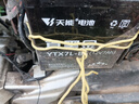 天能電池免維護摩托車(chē)電瓶YTX7L本田踏板車(chē)男裝跨騎車(chē)通用12v蓄電池 曬單實(shí)拍圖