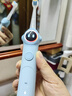 usmile笑容加兒童電動牙刷 數(shù)字牙刷 Q20奇幻藍(lán) 適用3-15歲 學(xué)生禮物 生日禮物 兒童禮物 曬單實(shí)拍圖