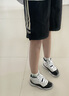 JordanAir11RetroConcord漆皮康扣45號后跟耐磨高幫兒童籃球鞋黑白 40 曬單實(shí)拍圖