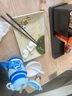 PULT納米壓紋不銹鋼304小水槽單槽洗菜盆洗碗槽吧臺島臺陽(yáng)臺迷你水池 基礎套餐(無(wú)龍頭) 380x300mm 曬單實(shí)拍圖