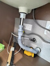 九牧（JOMOO）彈跳式翻版式面盆下水器下水管下水套裝廚衛(wèi)配件洗手池浴室柜排水 翻板式下水器+下水管套餐 曬單實拍圖