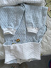 班杰威爾嬰兒衣服春秋季夾棉連體衣寶寶保暖哈衣爬服 保暖藍色2件裝 66碼 曬單實(shí)拍圖