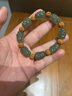 印象眸【新年禮物】和田玉手串男款貔貅玉手鏈轉運珠男士淺青玉手串 曬單實(shí)拍圖