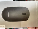 聯(lián)想（Lenovo）無(wú)線(xiàn)鼠標 辦公鼠標便攜鼠標 筆記本鼠標 電腦鼠標 M26黑 帶無(wú)線(xiàn)2.4G接收器 曬單實(shí)拍圖