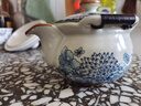 唐豐青花汝窯手抓壺蓋碗茶杯單個(gè)高檔泡茶壺防燙茶碗帶蓋家用功夫茶具 蝶語(yǔ)荷韻手抓壺 曬單實(shí)拍圖