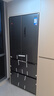 美的（Midea）真香系列M60雙系統(tǒng)508法式多門四門家用冰箱超薄平嵌雙循環(huán)大容量底部散熱BCD-508WUFPZM(E)星塵砂 曬單實(shí)拍圖