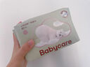 babycare面膜柔巾嬰兒干濕兩用一次性洗臉巾小熊巾加厚綿柔巾 80抽*1包 曬單實(shí)拍圖