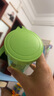 特百惠（Tupperware）雅致300ML塑料杯男女士學(xué)生兒童水杯子便攜口袋杯七夕送禮 香瓜綠 曬單實(shí)拍圖