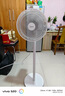 美的（Midea）電風(fēng)扇家用7葉落地扇搖頭電風(fēng)扇循臥室宿舍輕音風(fēng)扇臺式桌面小型風(fēng)扇臺地兩用升級款 白色丨7葉臺地兩用 曬單實(shí)拍圖