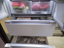 美的（Midea）508升法式多門(mén)四開(kāi)門(mén)一級能效雙系統雙循環(huán)除菌凈味國家補貼20%家用冰箱大容量BCD-508WTPZM(E)白 曬單實(shí)拍圖