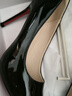 達芙妮細跟紅底高跟鞋女2025新款純欲不累腳增高氣質(zhì)工作鞋尖頭單鞋女 黑色 【跟高10cm】 37 曬單實(shí)拍圖
