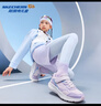 Skechers斯凱奇兒童防滑耐磨休閑運動(dòng)鞋女童低幫魔術(shù)貼運動(dòng)鞋303963L 薰衣草色/LAV 34 曬單實(shí)拍圖