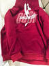 酒紅色連帽衛衣男士秋冬加絨加厚2025新款高街潮牌青少年帽衫外套 酒紅色 XL 建議125-145斤 曬單實(shí)拍圖