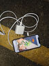 原裝適配蘋果充電器20W快充數(shù)據(jù)線套裝iPhone14ProMax131211插頭 【蘋果6-14系列】1米快充線 曬單實(shí)拍圖
