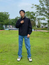 Calvin KleinJeans【復刻90系列】25春夏男女同款ck復古直筒牛仔褲4RB701G U1W-牛仔藍 29 曬單實(shí)拍圖