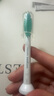 飛利浦（PHILIPS）電動(dòng)牙刷頭HX6013基礎潔凈有效清除牙菌斑適用于電動(dòng)牙刷HX6511HX3226HX6730HX6721HX6512原裝正品 3支 HX6013/63 盒裝 [原裝正品] 曬單實(shí)拍圖
