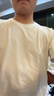 七匹狼（SEPTWOLVES）t恤男純棉短袖男春夏跑步透氣休閑吸汗打底汗衫男 曬單實(shí)拍圖